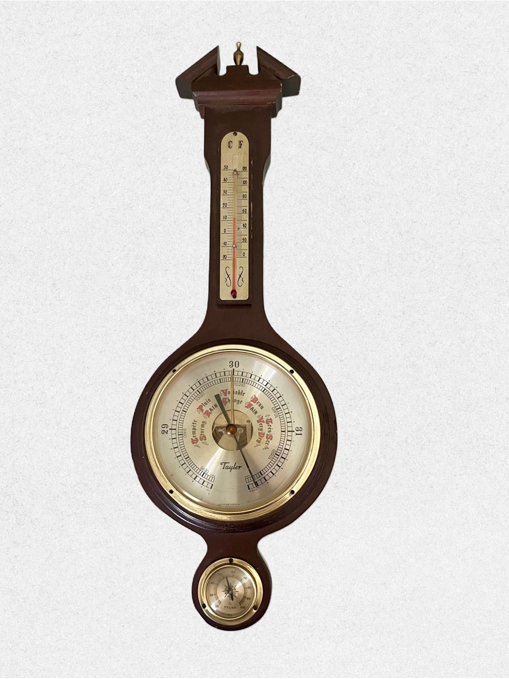 Vintage Taylor Weather Station -Barometer, Thermometer, Hygrometer
